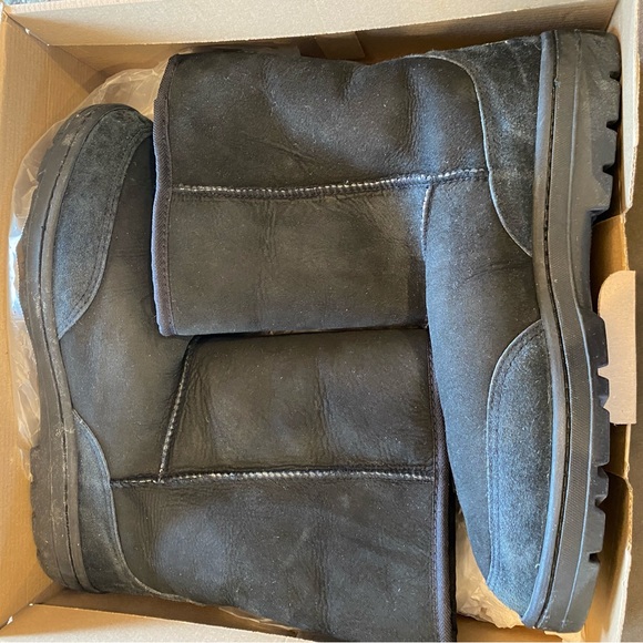 UGG Other - Men’s Ugg ultra Short Boot.  NWT. Black. 13M. 10.5 inches